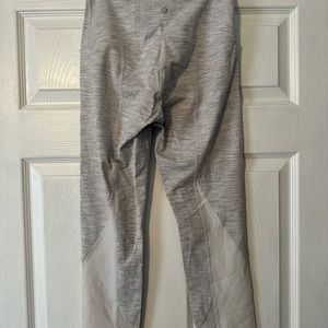 Lululemon Fast and Free White Spacedye with Mesh